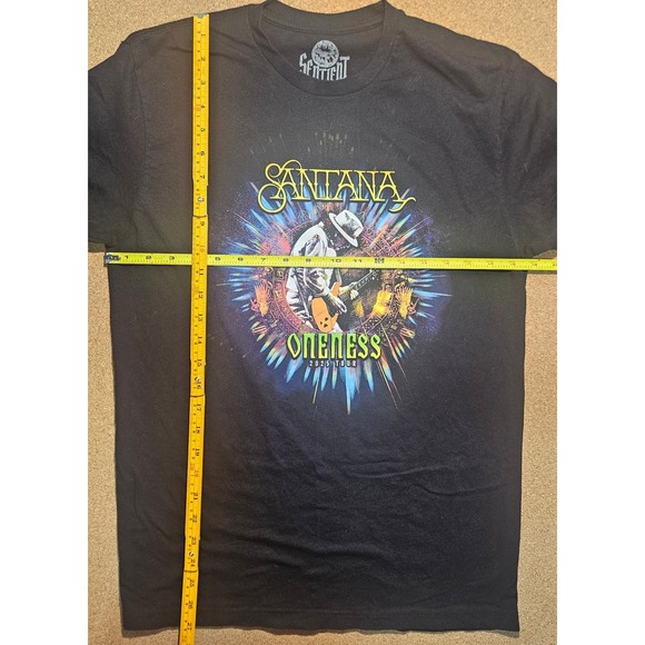 Santana Oneness Tour 2025 T-Shirt Authentic Sentient Trees Tag Concert Merch Med - Picture 4 of 7